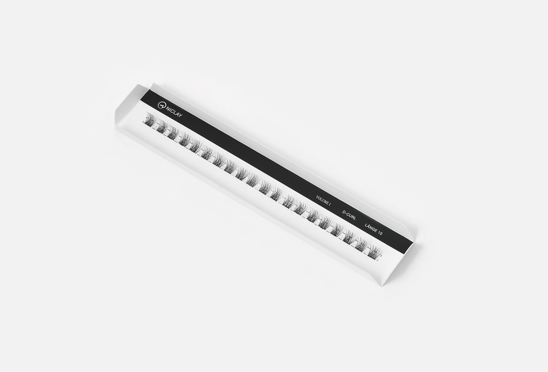 NICLAYS  False Eyelashes Natural D - Curl