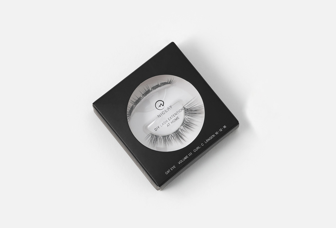 NICLAYS  False Eyelashes DIY Lash Minibox Cat Eye C - Curl