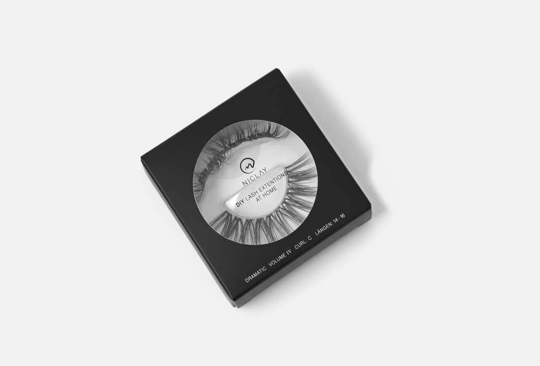 NICLAYS  False Eyelashes DIY Lash Minibox Dramatic C - Curl