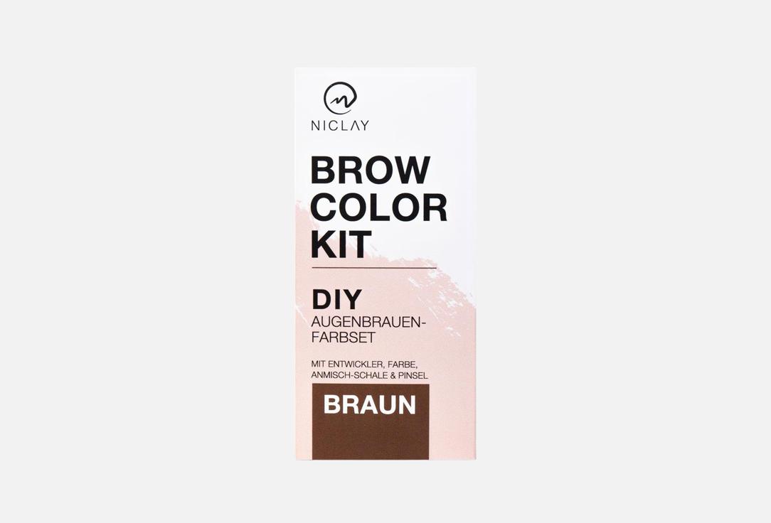 NICLAYS  Eyebrow Dye Eyebrow Tinting Set