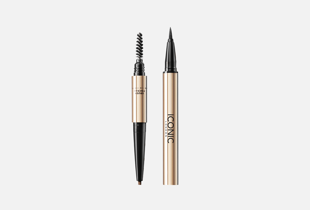 Iconic London Three-in-one brow pencil Triple Precision Brow Definer