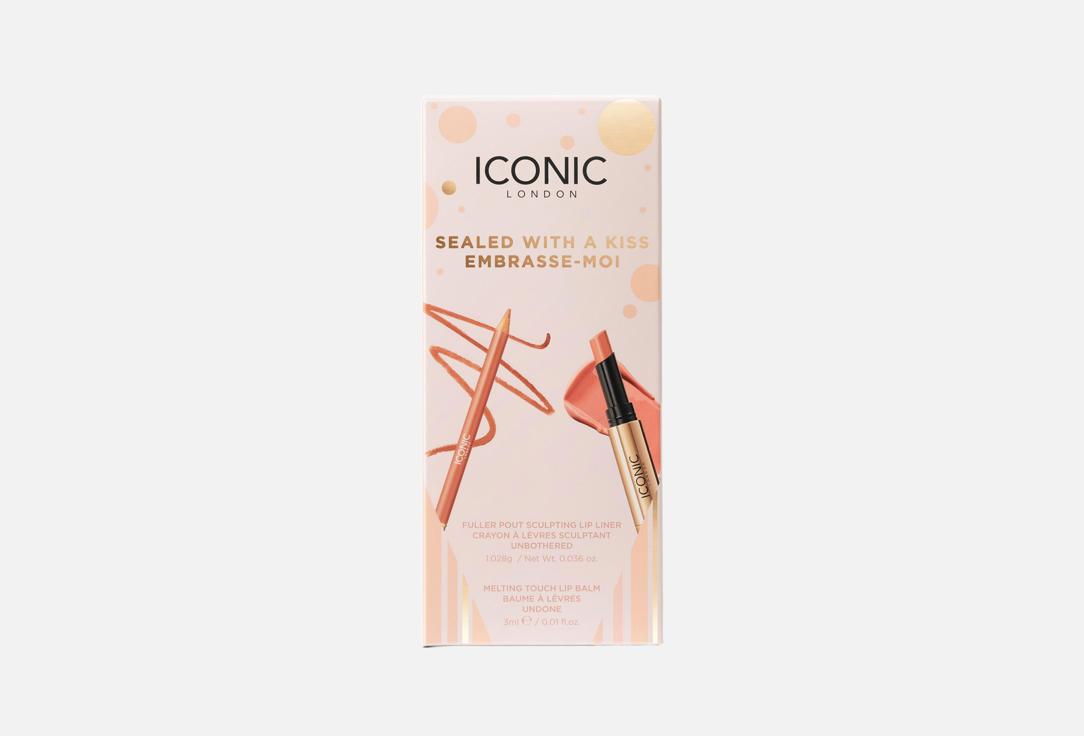 Iconic London Lip duo Gift Set Sealed With A Kiss