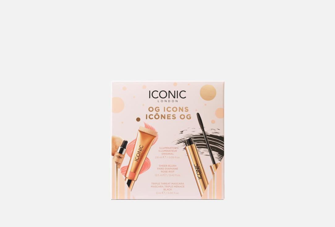 Iconic London Makeup Gift Set OG Icons 3 pcs Iconic London Makeup Gift Set OG Icons