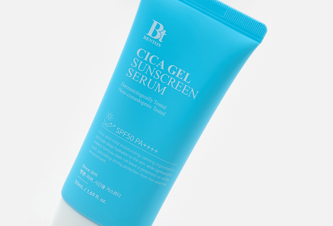Benton Sunscreen Serum SPF 50+ PA++++ Cica Gel Serum 50 ml Benton Sunscreen Serum SPF 50+ PA++++ Cica Gel Serum