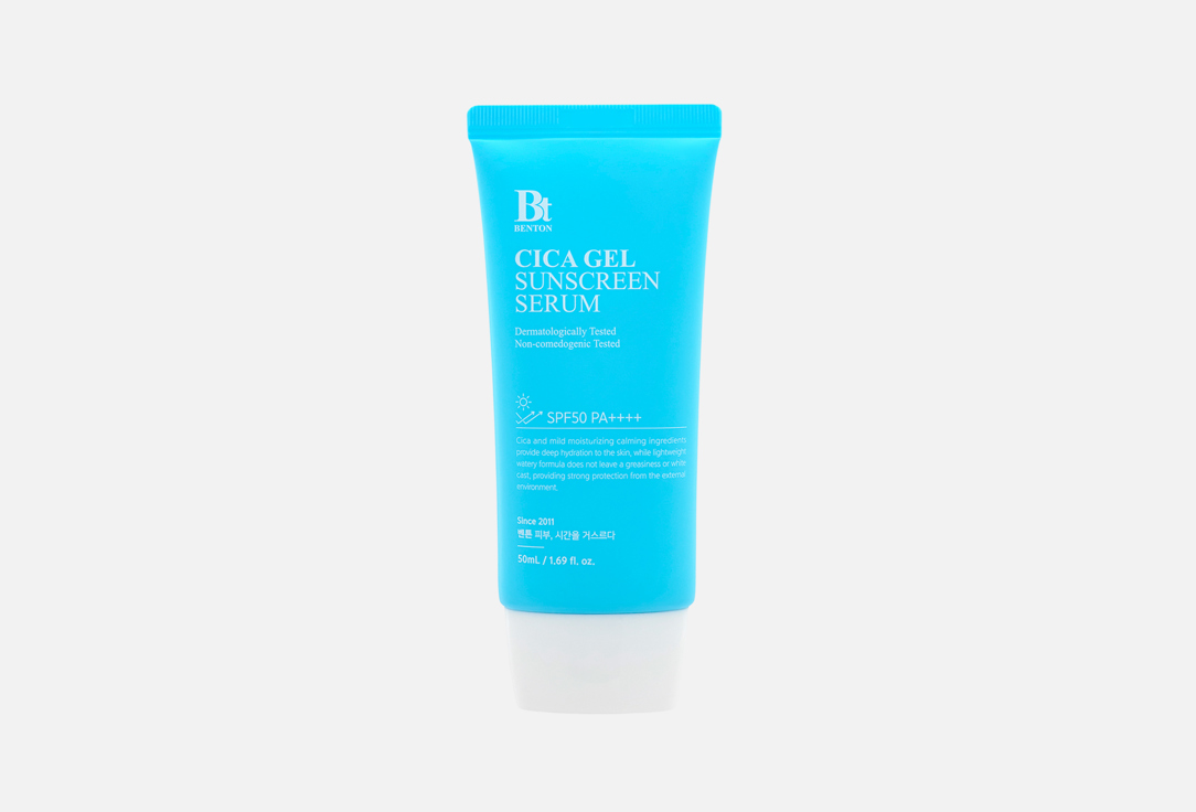 Benton Sunscreen Serum SPF 50+ PA++++ Cica Gel Serum 50 ml Benton Sunscreen Serum SPF 50+ PA++++ Cica Gel Serum