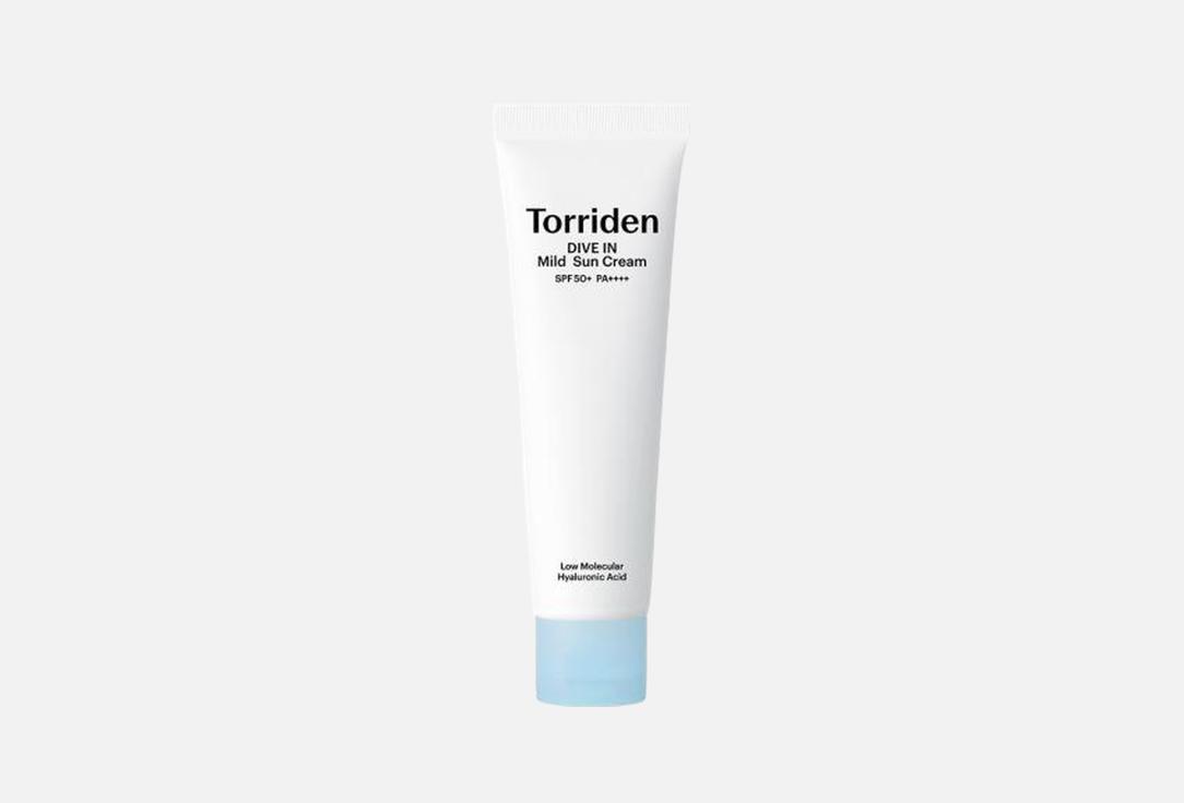 TORRIDEN Мягкий солнцезащитный крем с гиалуроновой кислотой SPF 50+ DIVE IN Mild