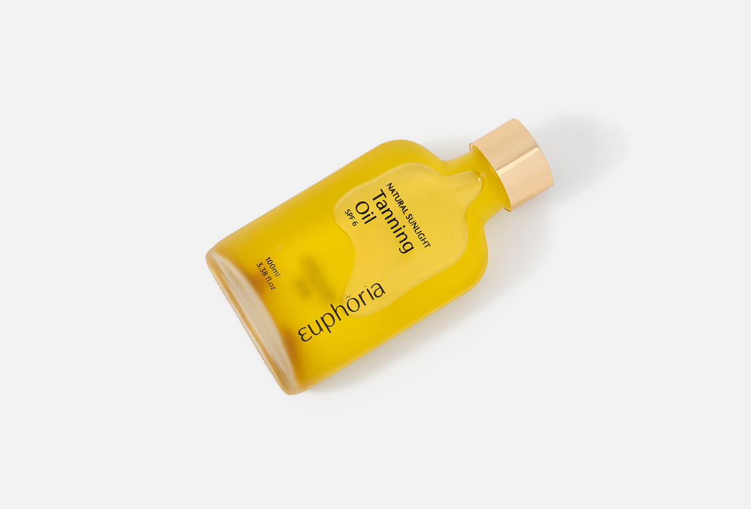 EUPHORIA бронзовое Масло для загара SPF 6 Natural Sunlight