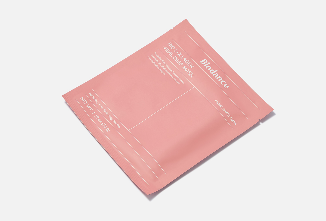 Biodance night hydrating face hydrogel mask Collagen Real Deep 1 pcs Biodance night hydrating face hydrogel mask Collagen Real Deep