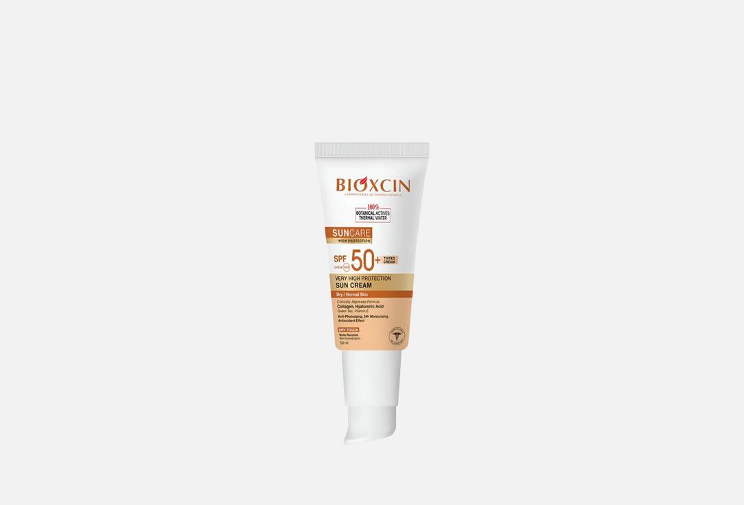 BIOXCIN Tinted Sunscreen Face Cream SPF50+ for dry & normal skin Sun Care