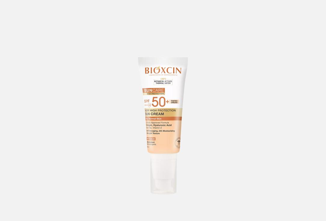 BIOXCIN Tinted Sunscreen Face Cream SPF50+ for dry & normal skin Sun Care