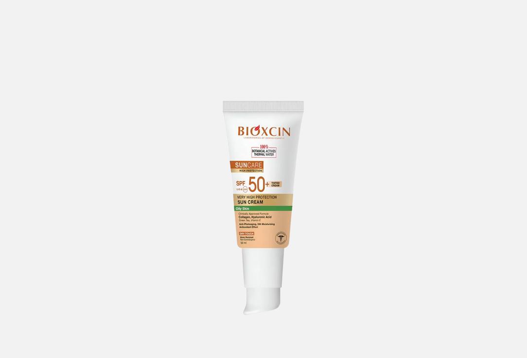 BIOXCIN Tinted Sunscreen Face Cream SPF50+ for Oily Skin Sun Care 50 ml BIOXCIN Tinted Sunscreen Face Cream SPF50+ for Oily Skin Sun Care