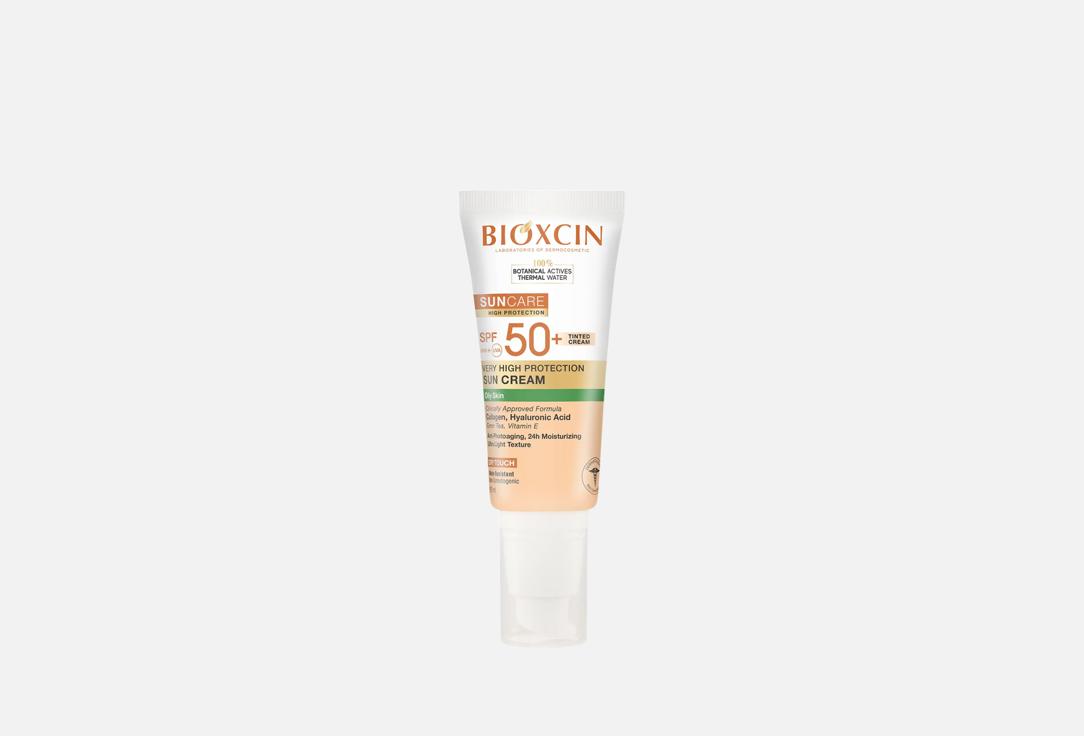 BIOXCIN Tinted Sunscreen Face Cream SPF50+ for Oily Skin Sun Care 50 ml BIOXCIN Tinted Sunscreen Face Cream SPF50+ for Oily Skin Sun Care