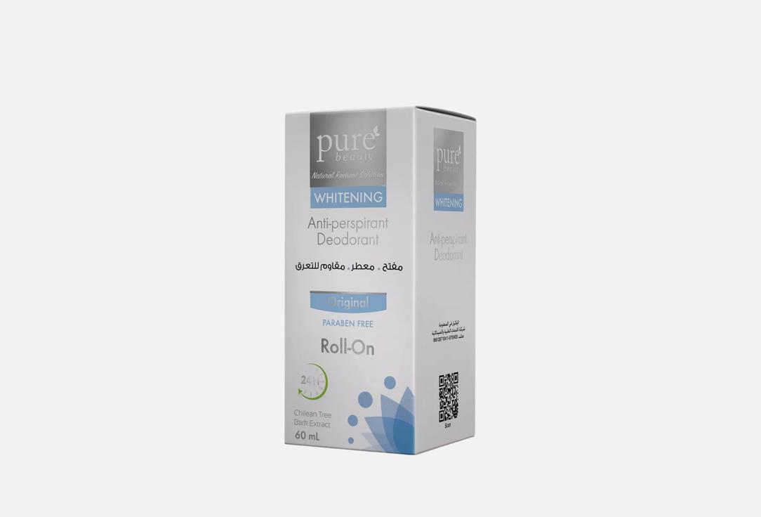 Pure beauty Whitening Roll-on Deodorant Original 60 ml Pure beauty Whitening Roll-on Deodorant Original