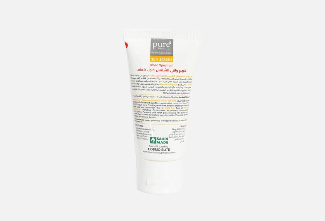 Pure beauty Leghtweight Sunscreen Cream SPF 100 Sunscreen Cream Invisible 50 ml Pure beauty Leghtweight Sunscreen Cream SPF 100 Sunscreen Cream Invisible