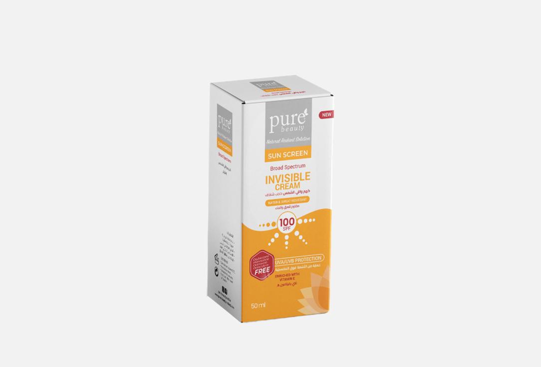 Pure beauty Leghtweight Sunscreen Cream SPF 100 Sunscreen Cream Invisible 50 ml Pure beauty Leghtweight Sunscreen Cream SPF 100 Sunscreen Cream Invisible