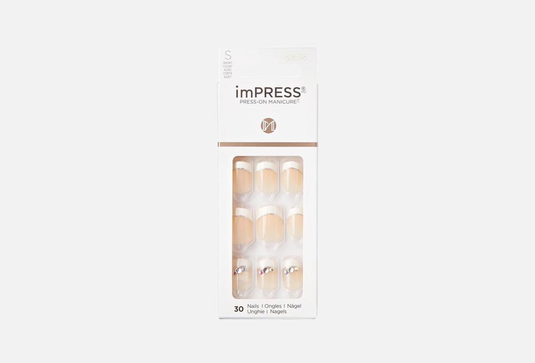 KISS NEW YORK Professional False Nails imPRESS Short Length