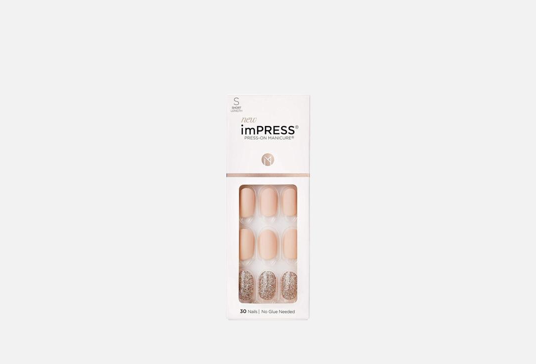 KISS NEW YORK Professional False Nails imPRESS Short Length