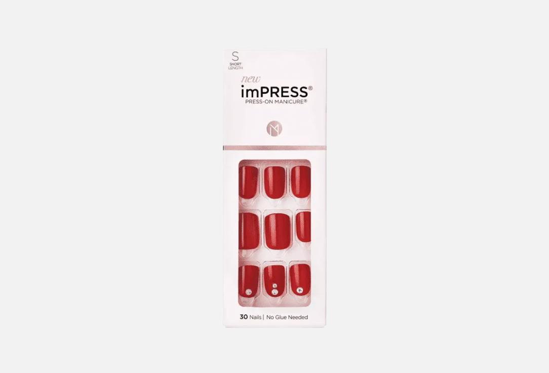 KISS NEW YORK Professional False Nails imPRESS Short Length