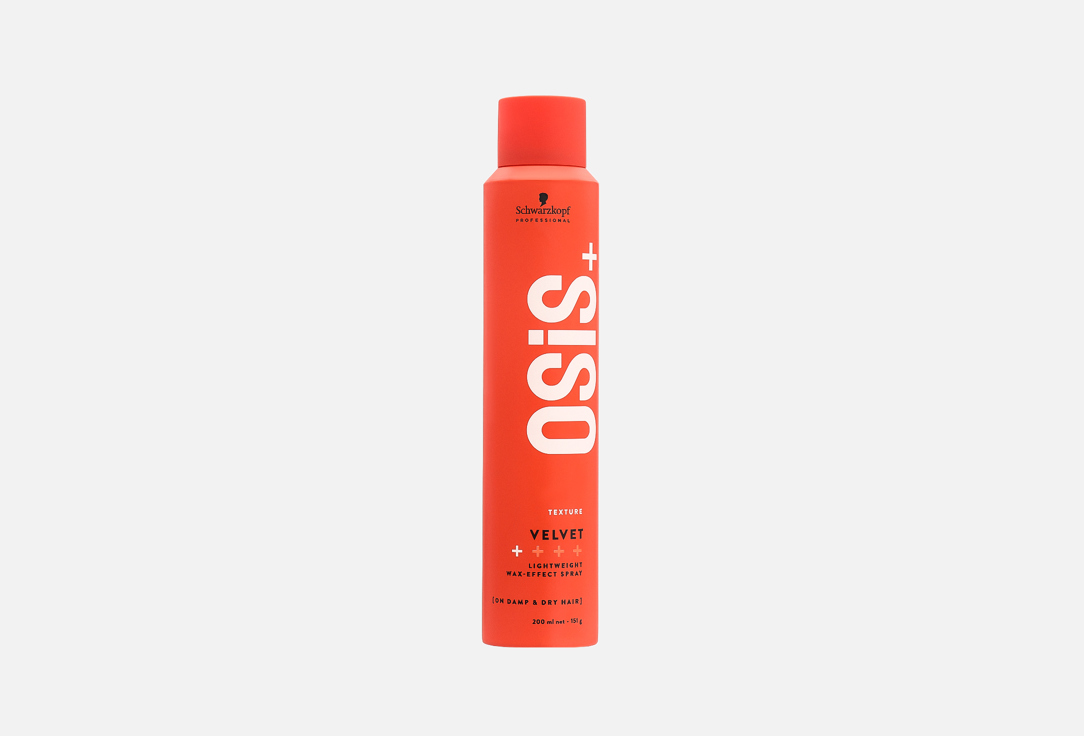 Schwarzkopf Professional Lightweight wax-effect hair spray Osis Velvet