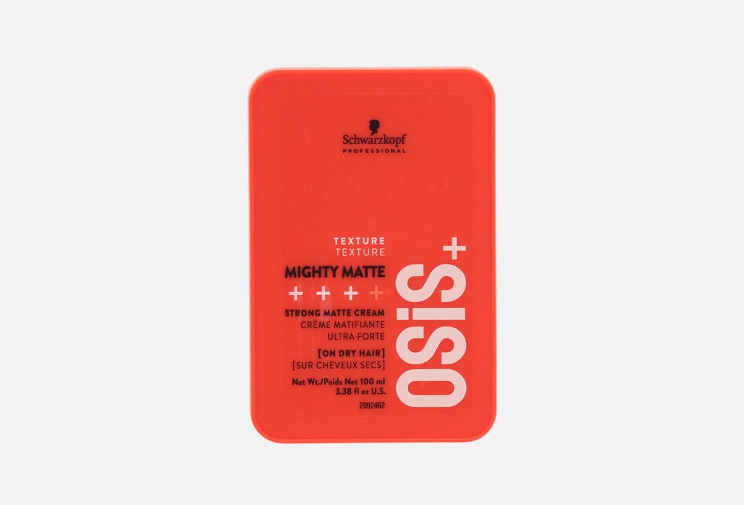 Schwarzkopf Professional Strong matte hair cream Osis Mighty Matte