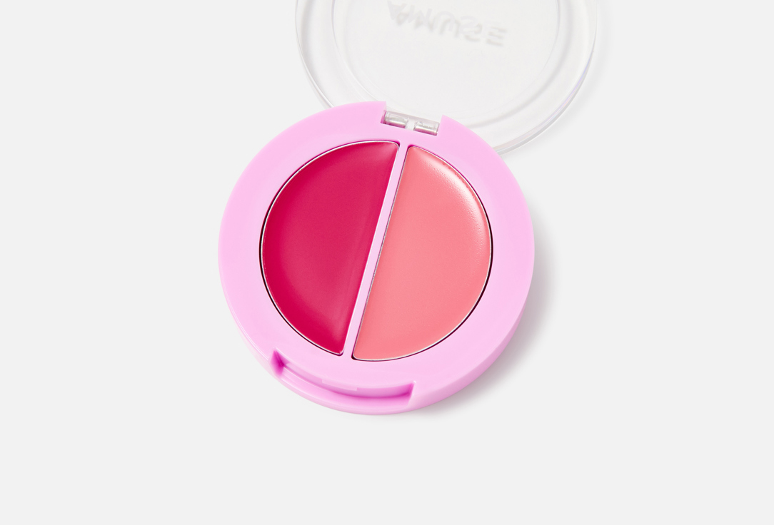 AMUSE Compact Lip & Cheek Balm 2-in-1 Lip & Cheek Healthy Balm 04, Grape balm 3 g AMUSE Compact Lip & Cheek Balm 2-in-1 Lip & Cheek Healthy Balm