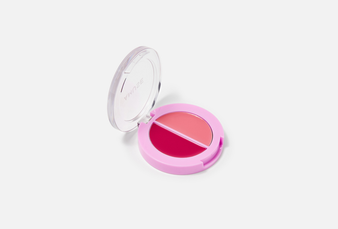 AMUSE Compact Lip & Cheek Balm 2-in-1 Lip & Cheek Healthy Balm 04, Grape balm 3 g AMUSE Compact Lip & Cheek Balm 2-in-1 Lip & Cheek Healthy Balm