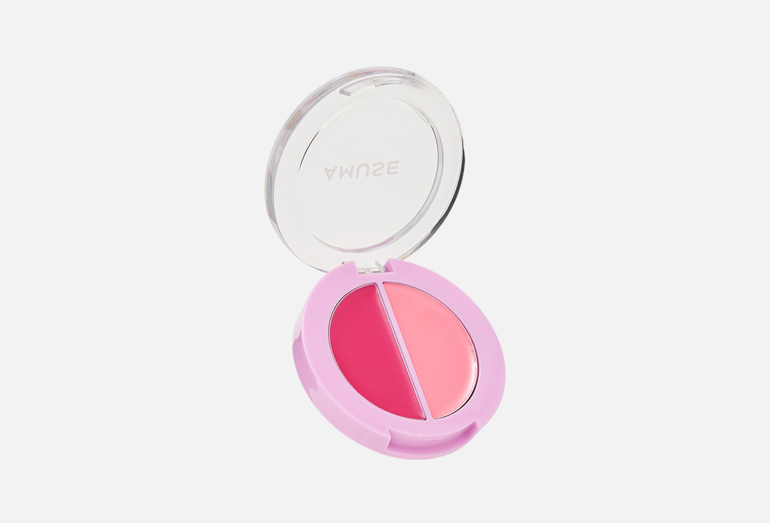 AMUSE Compact Lip & Cheek Balm 2-in-1 Lip & Cheek Healthy Balm 04, Grape balm 3 g AMUSE Compact Lip & Cheek Balm 2-in-1 Lip & Cheek Healthy Balm
