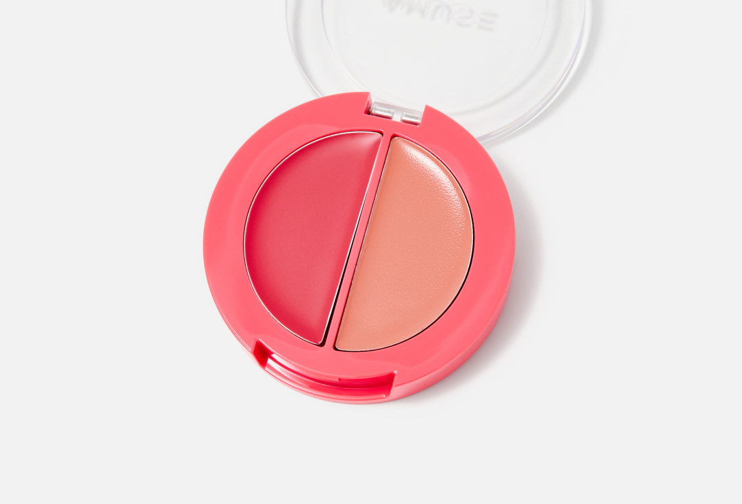 AMUSE Compact Lip & Cheek Balm 2-in-1 Lip & Cheek Healthy Balm