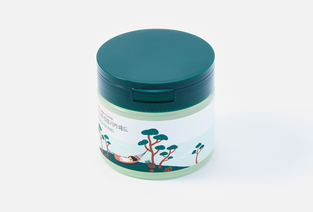 Round Lab Exfoliating & Soothing Face Pads PINE