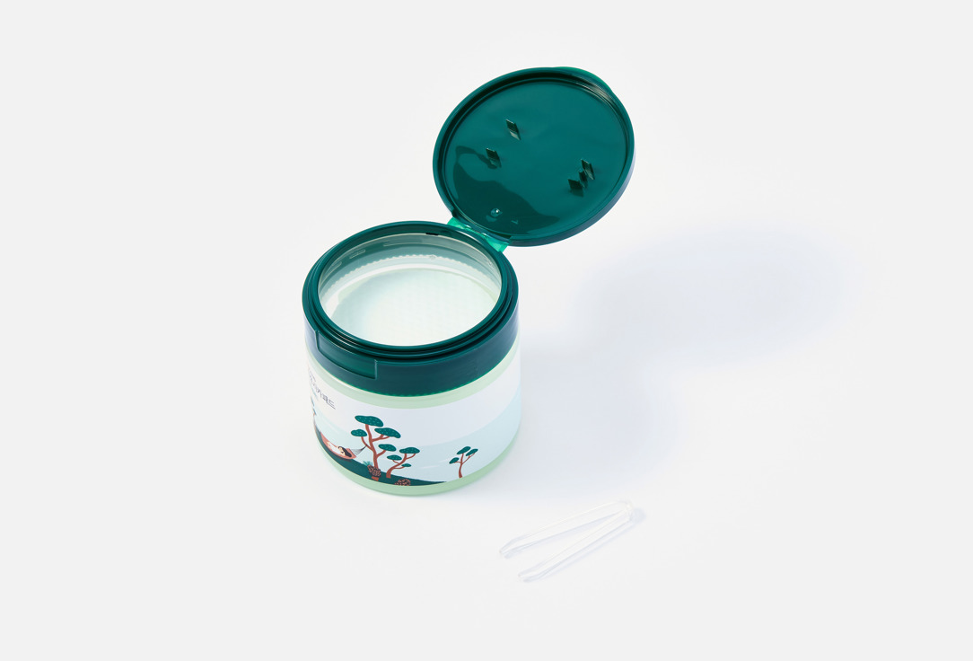 Round Lab Exfoliating & Soothing Face Pads PINE
