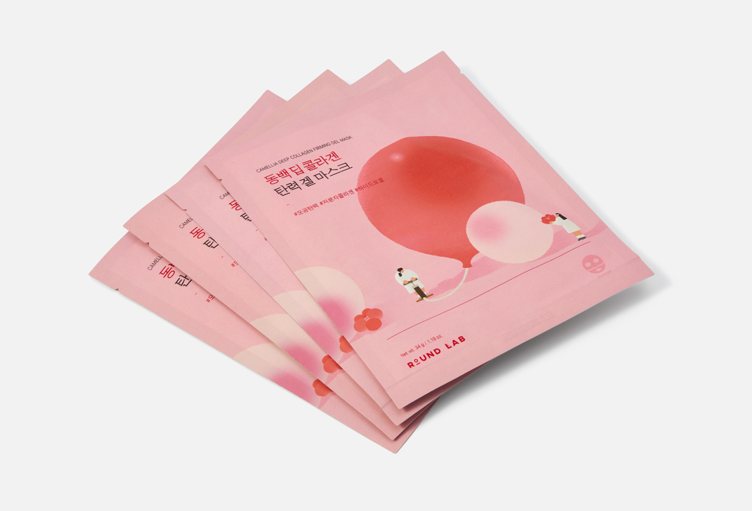 Round Lab Firming Gel Face Mask CAMELLIA COLLAGEN