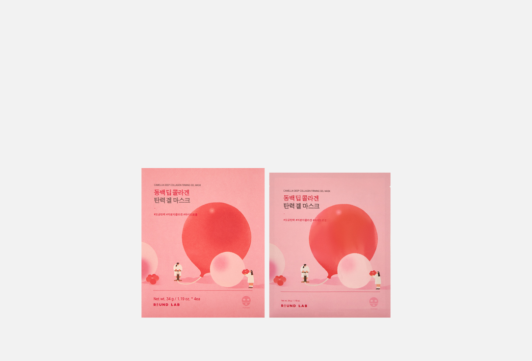 Round Lab Firming Gel Face Mask CAMELLIA COLLAGEN
