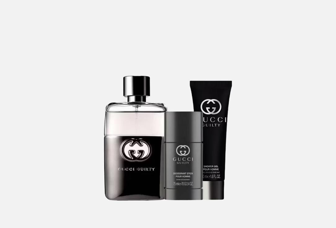 GUCCI Eau de Toilette, Deodorant, Shower Gel Set Guilty 3 pcs GUCCI Eau de Toilette, Deodorant, Shower Gel Set Guilty