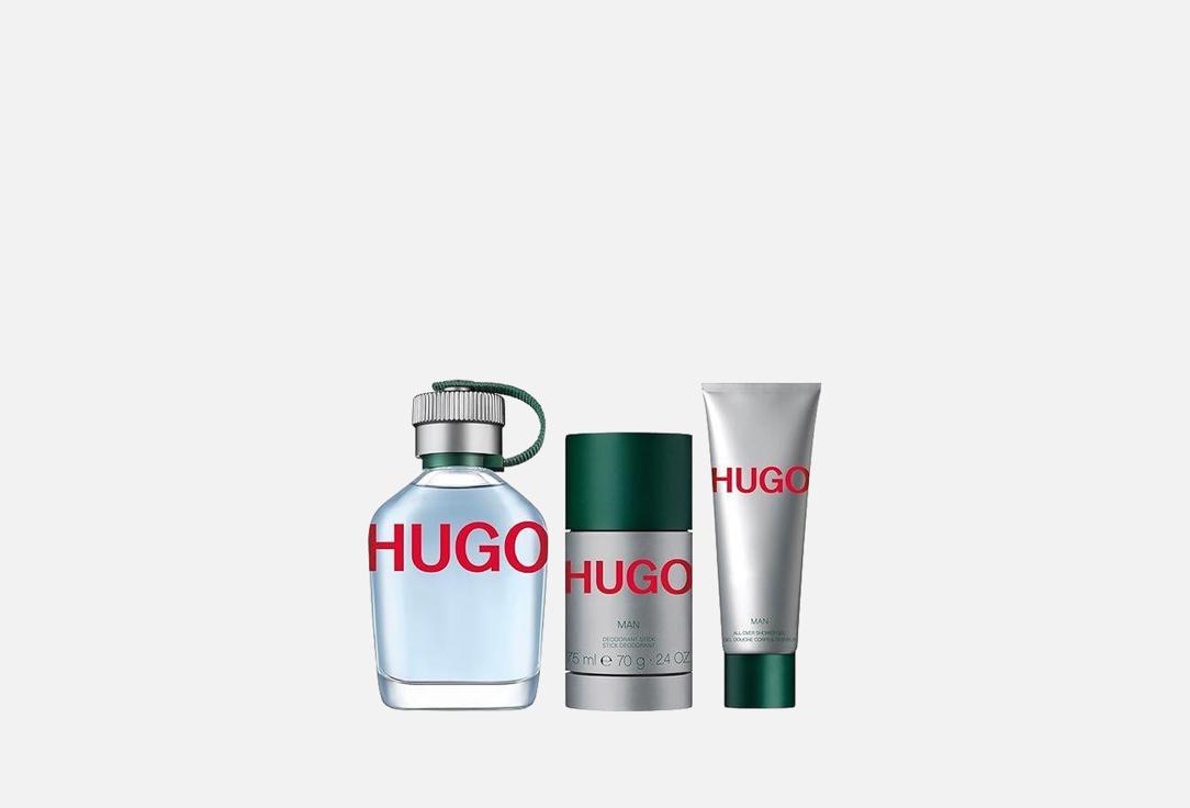 Hugo Boss Eau de Toilette, Deodorant, Shower Gel Set Hugo 3 Hugo Boss Eau de Toilette, Deodorant, Shower Gel Set Hugo
