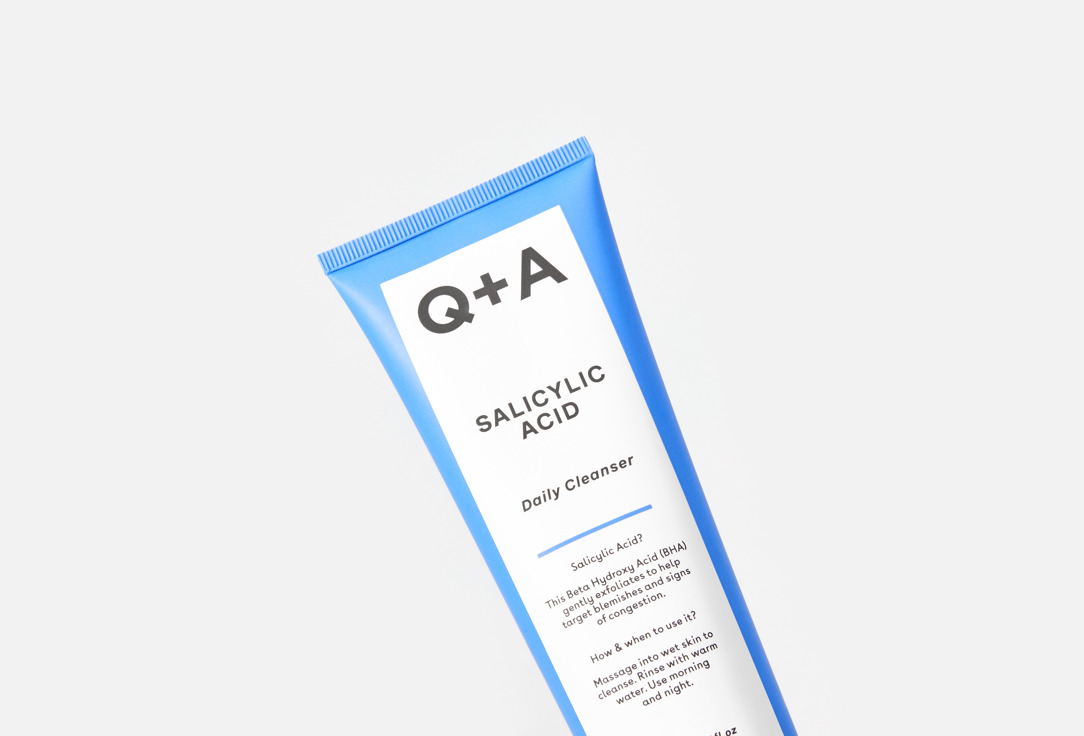 Q+A Clarifying cleansing gel Salicylic Acid 125 ml Q+A Clarifying cleansing gel Salicylic Acid