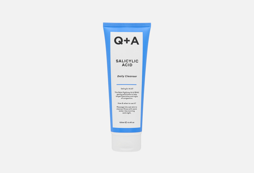 Q+A Clarifying cleansing gel Salicylic Acid 125 ml Q+A Clarifying cleansing gel Salicylic Acid