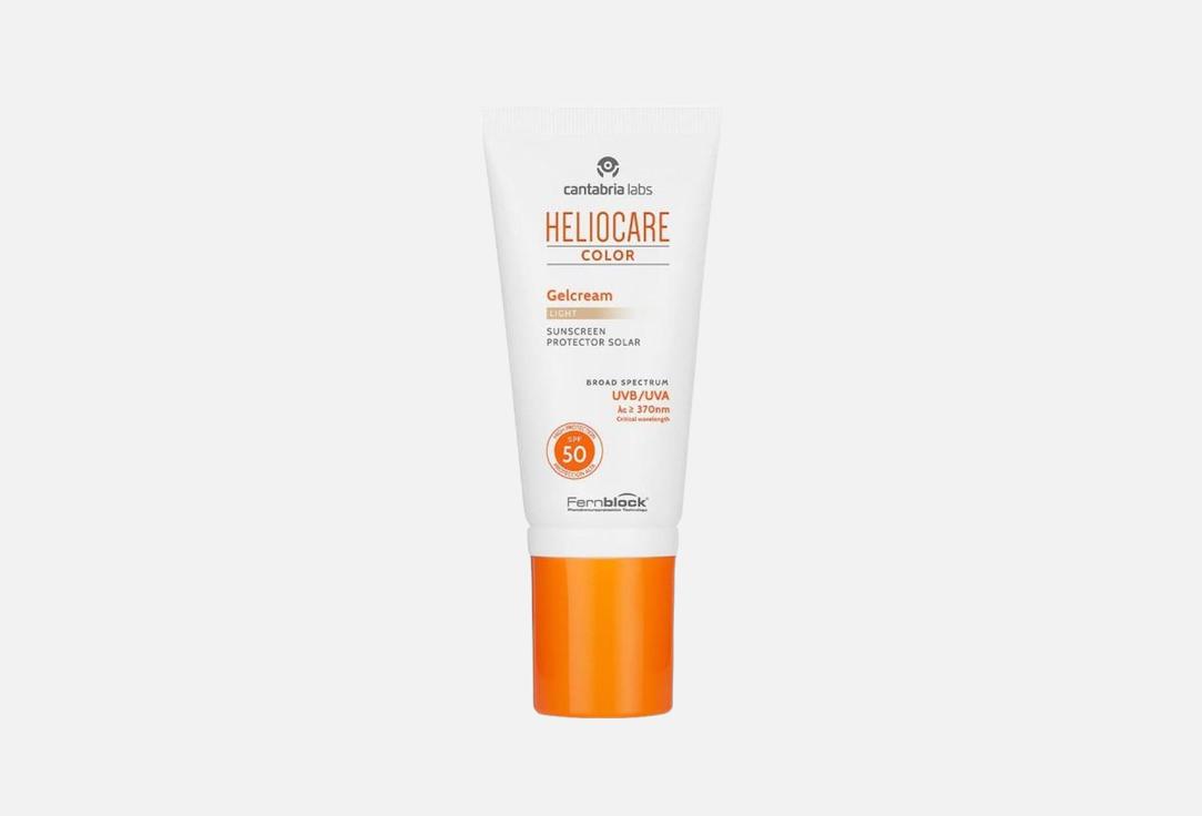 Cantabria Labs Sunscreen gel cream spf50 Color Light 50 ml Cantabria Labs Sunscreen gel cream spf50 Color