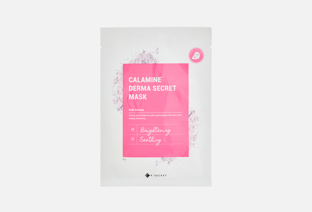 K-SECRET Replenishing Face Mask Calamine Derma Secret