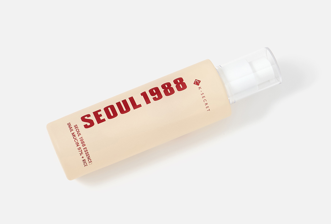 K-SECRET Soothing Essence Seoul 1988: Snail Mucin 97% + Rice