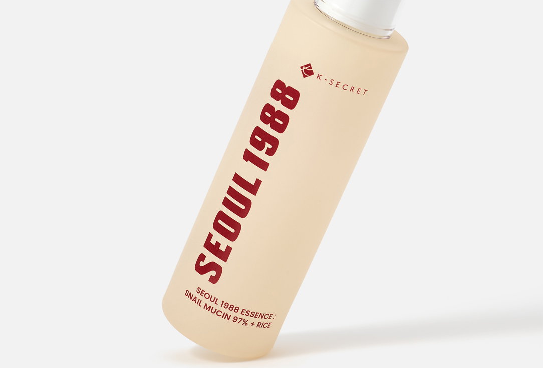 K-SECRET Soothing Essence Seoul 1988: Snail Mucin 97% + Rice