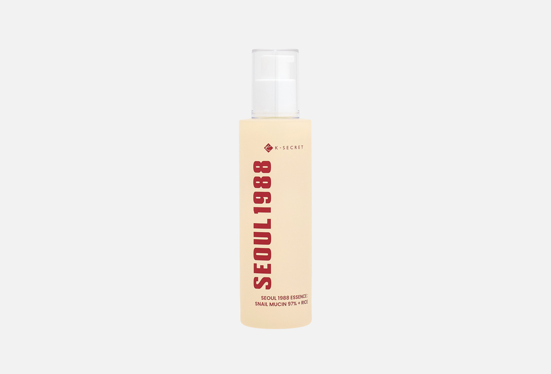 K-SECRET Soothing Essence Seoul 1988: Snail Mucin 97% + Rice