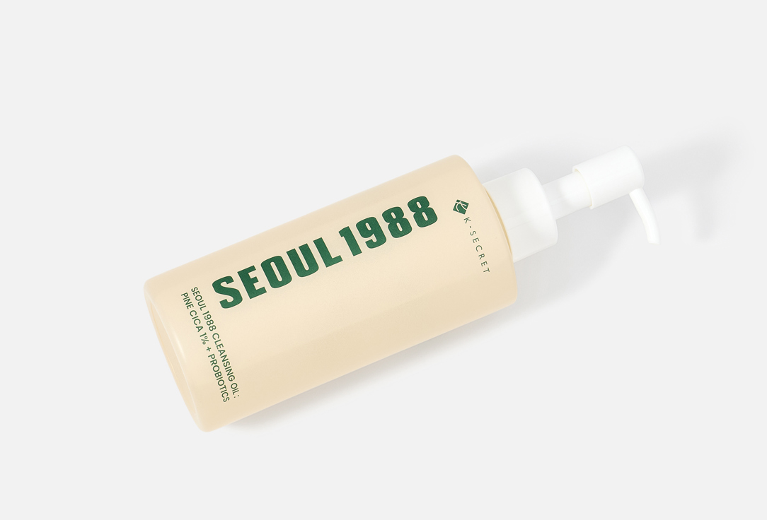 K-SECRET Balancing Cleansing Oil Seoul 1988: Pine Cica 1% + Probiotics