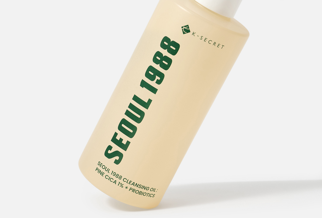 K-SECRET Balancing Cleansing Oil Seoul 1988: Pine Cica 1% + Probiotics