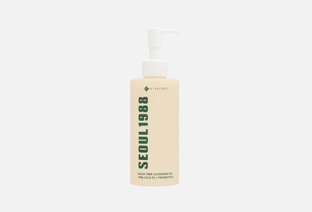 K-SECRET Balancing Cleansing Oil Seoul 1988: Pine Cica 1% + Probiotics