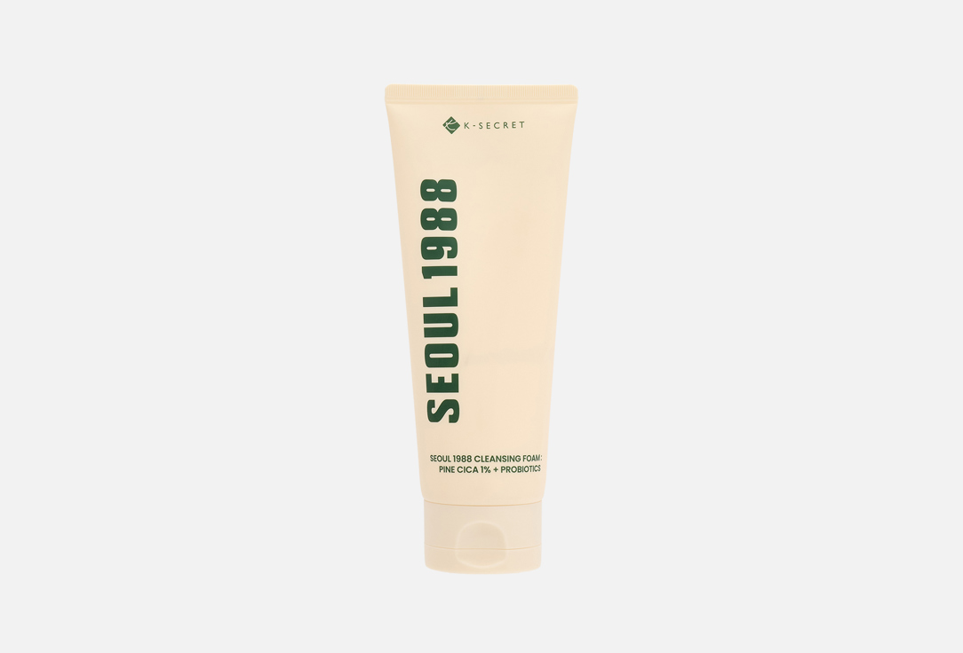 K-SECRET Balancing Cleansing Foam Seoul 1988: Pine Cica 1% + Probiotics
