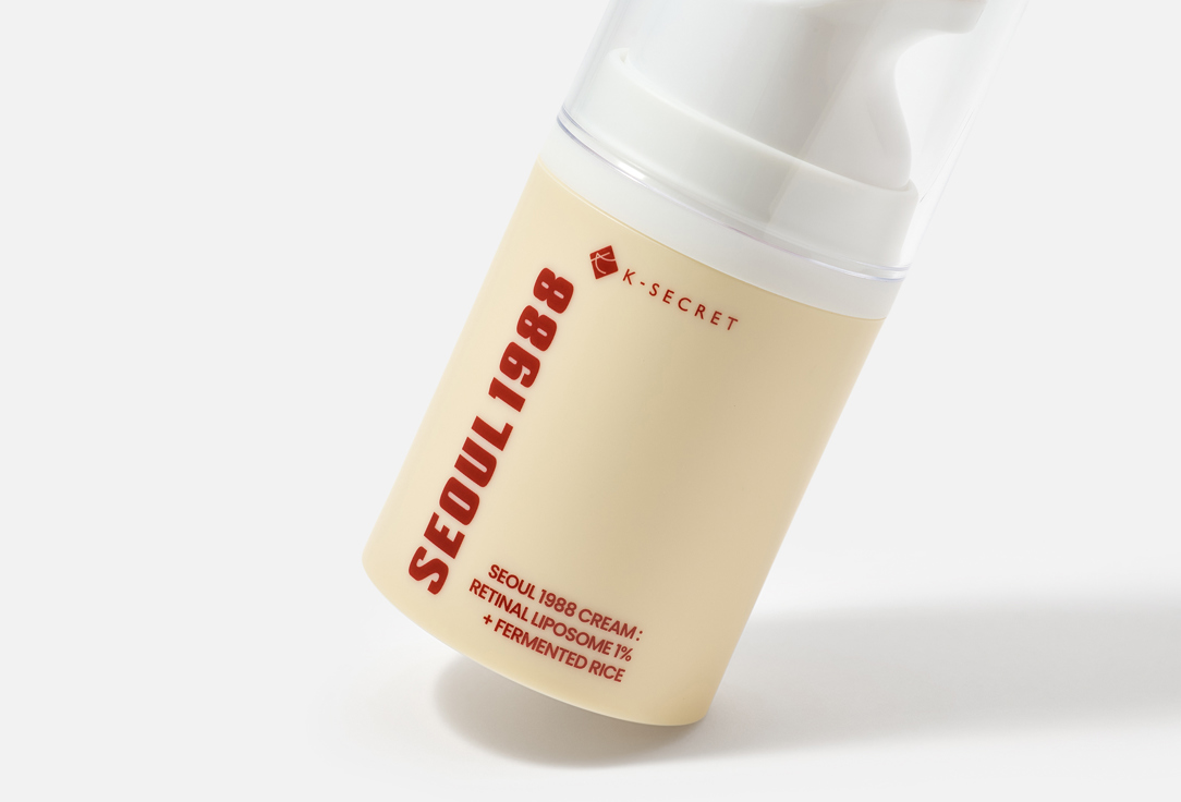 K-SECRET Lifting Face Cream Seoul 1988: Retinal Liposome 1% + Fermented Rice