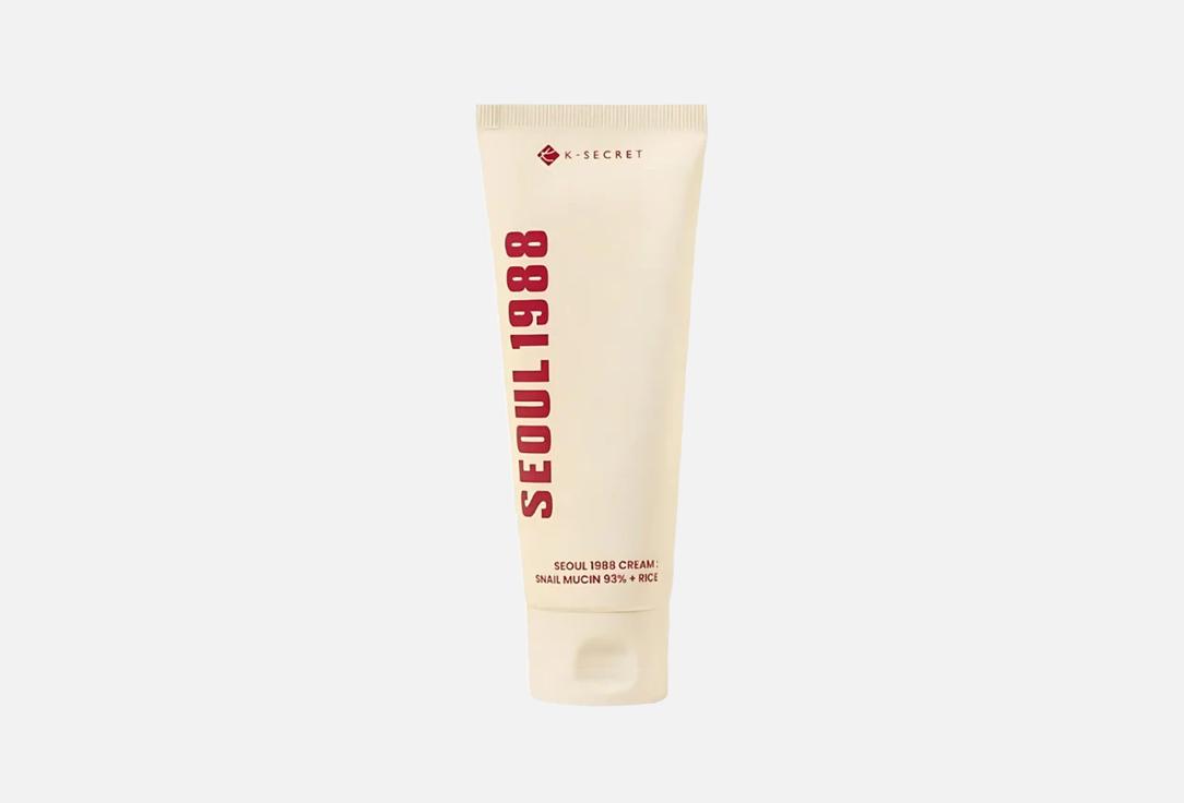 K-SECRET Soothing Face Cream Seoul 1988: Snail Mucin 93% + Rice