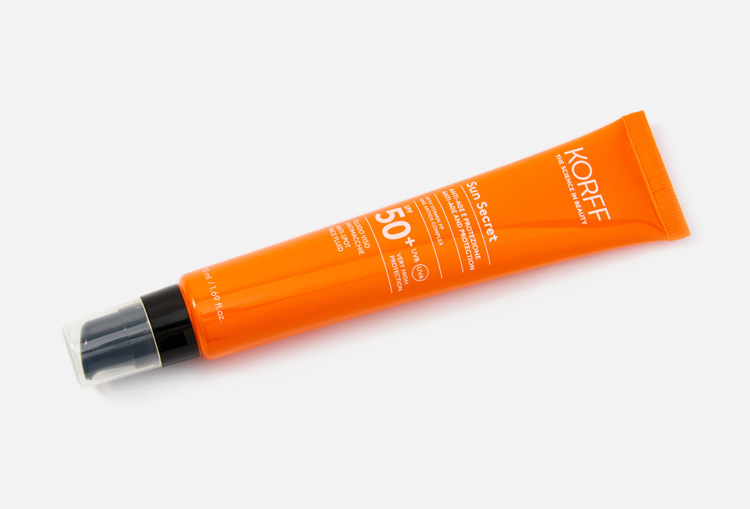 KORFF Anti-Age Face Fluid SPF 50+ Sun Secret 50 ml KORFF Anti-Age Face Fluid SPF 50+ Sun Secret