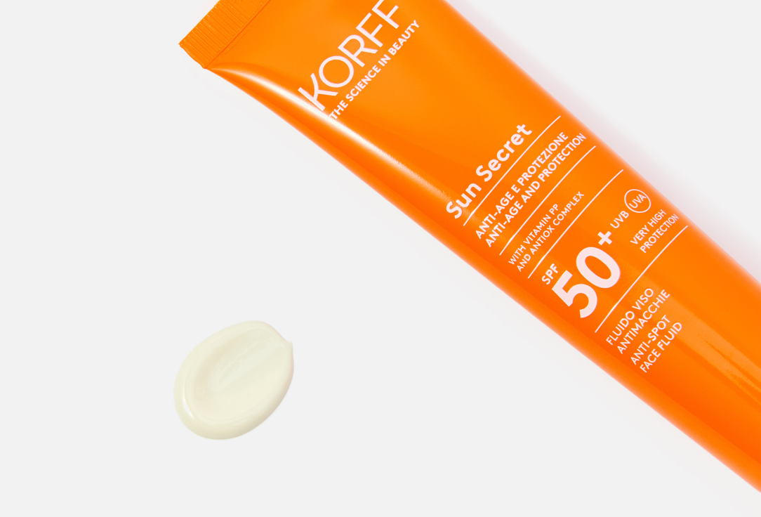 KORFF Anti-Age Face Fluid SPF 50+ Sun Secret 50 ml KORFF Anti-Age Face Fluid SPF 50+ Sun Secret