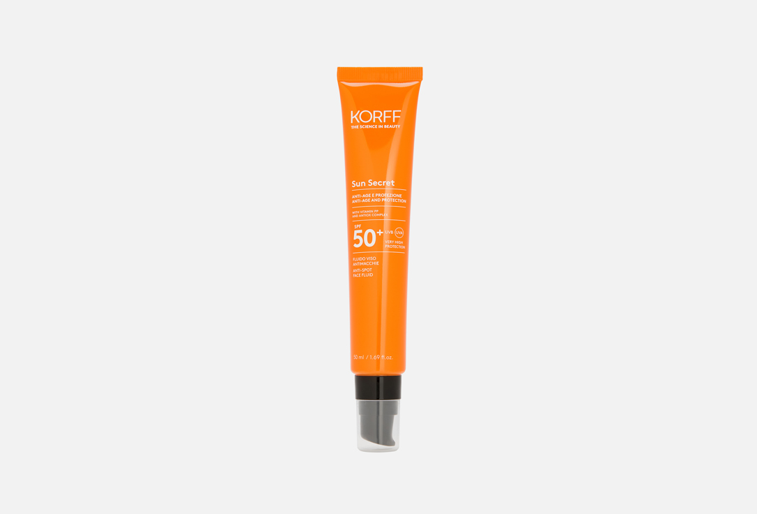 KORFF Anti-Age Face Fluid SPF 50+ Sun Secret 50 ml KORFF Anti-Age Face Fluid SPF 50+ Sun Secret